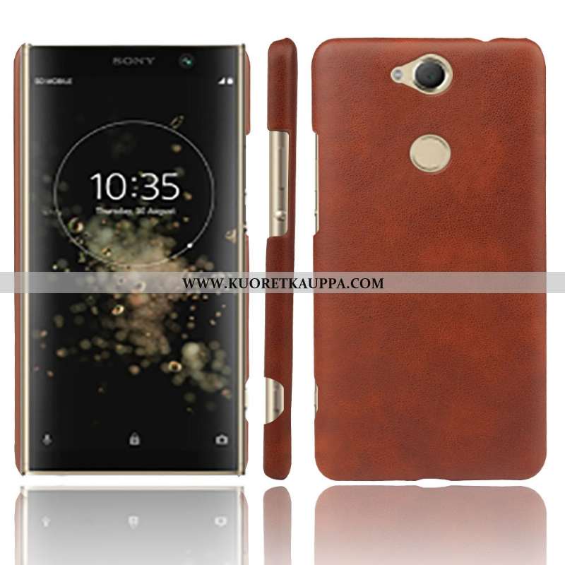 Kuori Sony Xperia Xa2 Plus, Kuoret Sony Xperia Xa2 Plus, Kotelo Sony Xperia Xa2 Plus Nahka Suojaus O