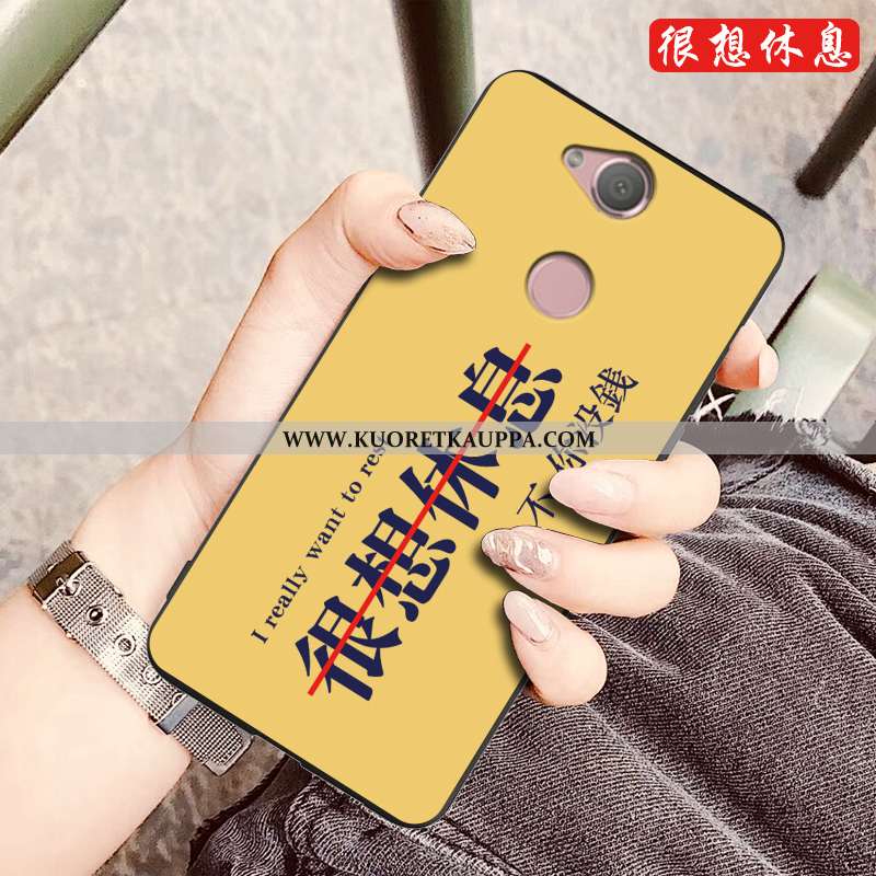 Kuori Sony Xperia Xa2 Plus, Kuoret Sony Xperia Xa2 Plus, Kotelo Sony Xperia Xa2 Plus Sarjakuva Silik