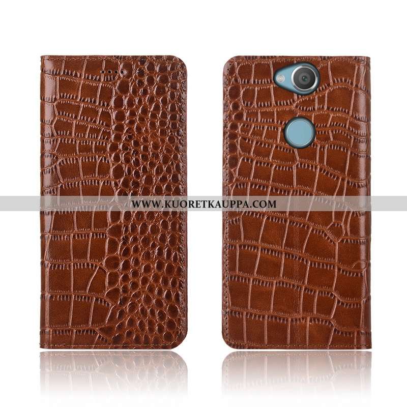 Kuori Sony Xperia Xa2 Plus, Kuoret Sony Xperia Xa2 Plus, Kotelo Sony Xperia Xa2 Plus Suojaus Nahkaku