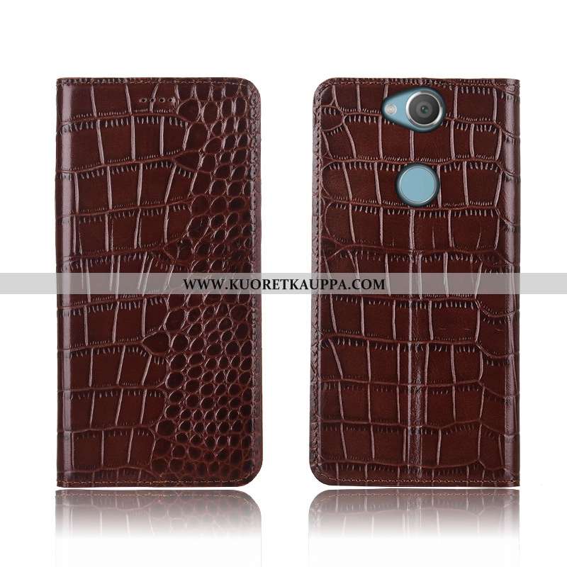 Kuori Sony Xperia Xa2 Plus, Kuoret Sony Xperia Xa2 Plus, Kotelo Sony Xperia Xa2 Plus Suojaus Nahkaku