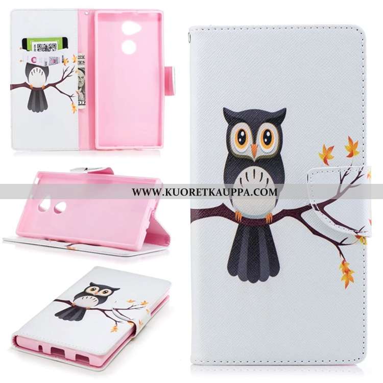 Kuori Sony Xperia Xa2 Ultra, Kuoret Sony Xperia Xa2 Ultra, Kotelo Sony Xperia Xa2 Ultra Salkku Nahka