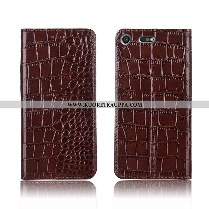 Kuori Sony Xperia Xz1 Compact, Kuoret Sony Xperia Xz1 Compact, Kotelo Sony Xperia Xz1 Compact Nahkak