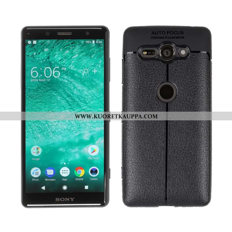 Kuori Sony Xperia Xz2 Compact, Kuoret Sony Xperia Xz2 Compact, Kotelo Sony Xperia Xz2 Compact Tumman