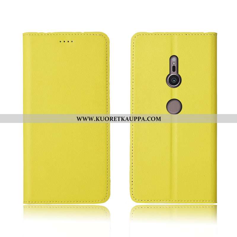 Kuori Sony Xperia Xz2, Kuoret Sony Xperia Xz2, Kotelo Sony Xperia Xz2 Aito Nahka Pehmeä Neste Suojau