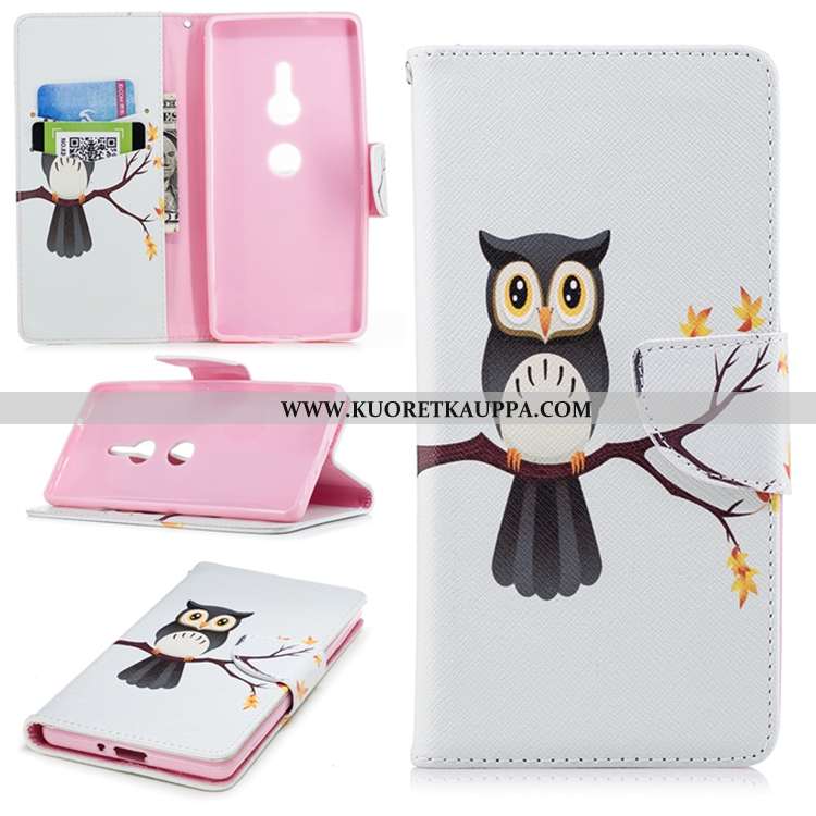 Kuori Sony Xperia Xz2, Kuoret Sony Xperia Xz2, Kotelo Sony Xperia Xz2 Kohokuviointi Suuntaus Tummans