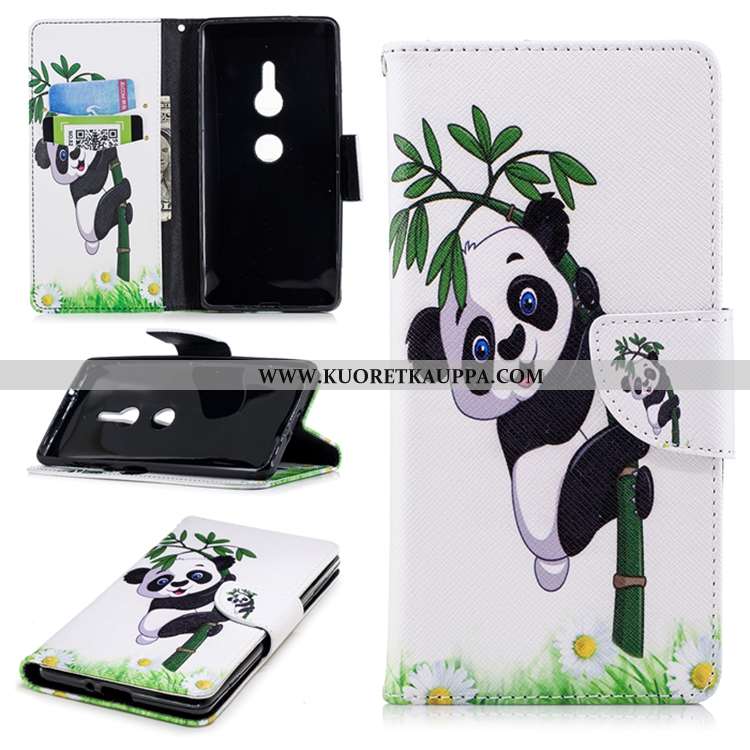 Kuori Sony Xperia Xz2, Kuoret Sony Xperia Xz2, Kotelo Sony Xperia Xz2 Kohokuviointi Suuntaus Tummans