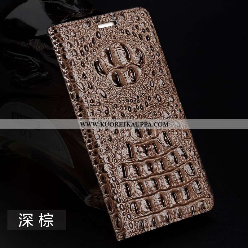 Kuori Sony Xperia Xz2, Kuoret Sony Xperia Xz2, Kotelo Sony Xperia Xz2 Nahkakuori Aito Nahka Suojaus 