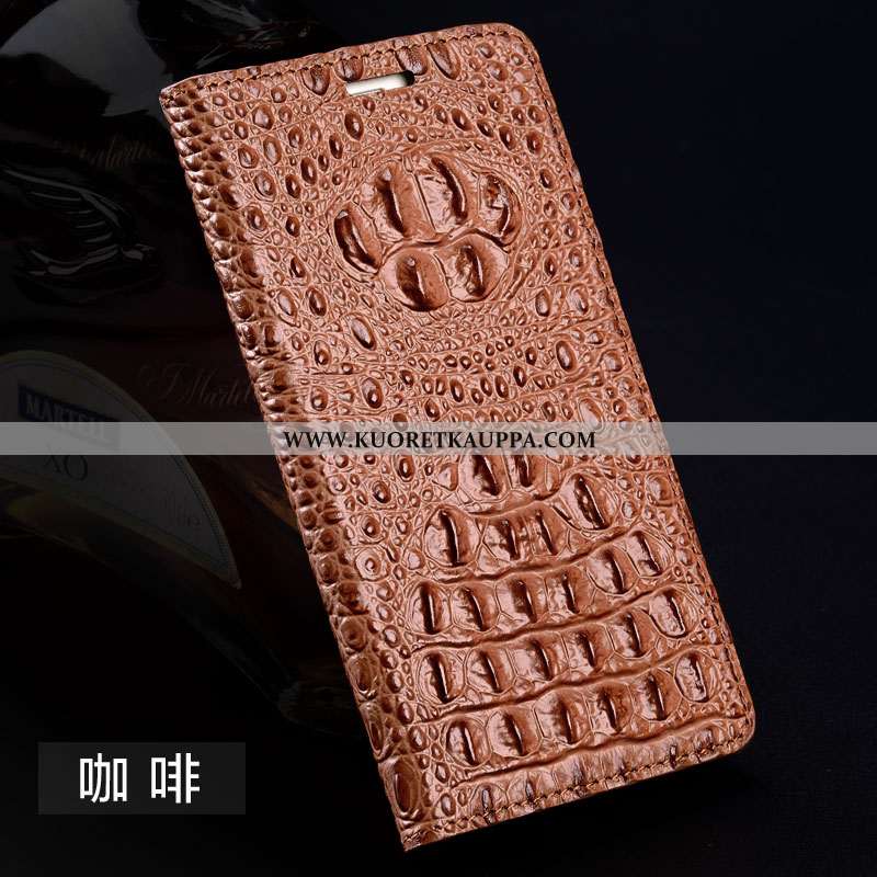 Kuori Sony Xperia Xz2, Kuoret Sony Xperia Xz2, Kotelo Sony Xperia Xz2 Nahkakuori Aito Nahka Suojaus 