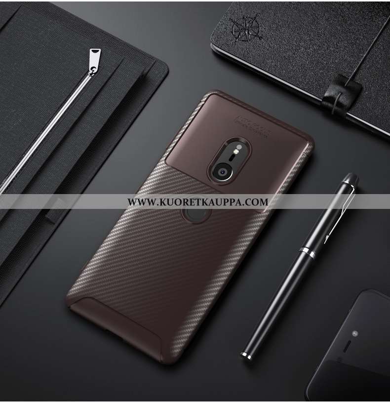 Kuori Sony Xperia Xz2, Kuoret Sony Xperia Xz2, Kotelo Sony Xperia Xz2 Suojaus Murtumaton Musta Musta