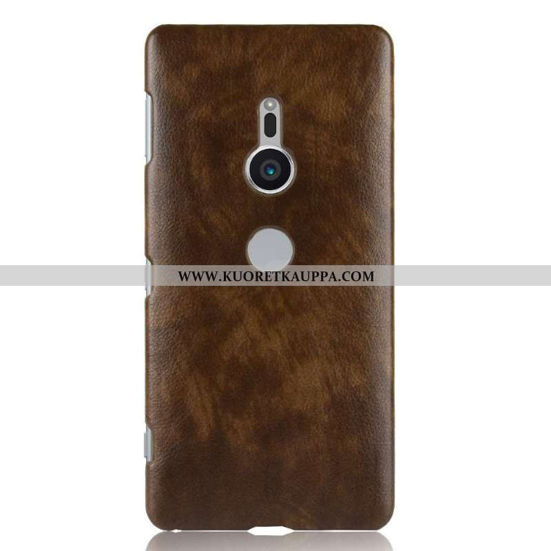 Kuori Sony Xperia Xz2, Kuoret Sony Xperia Xz2, Kotelo Sony Xperia Xz2 Suojaus Nahka Liiketoiminta Pu