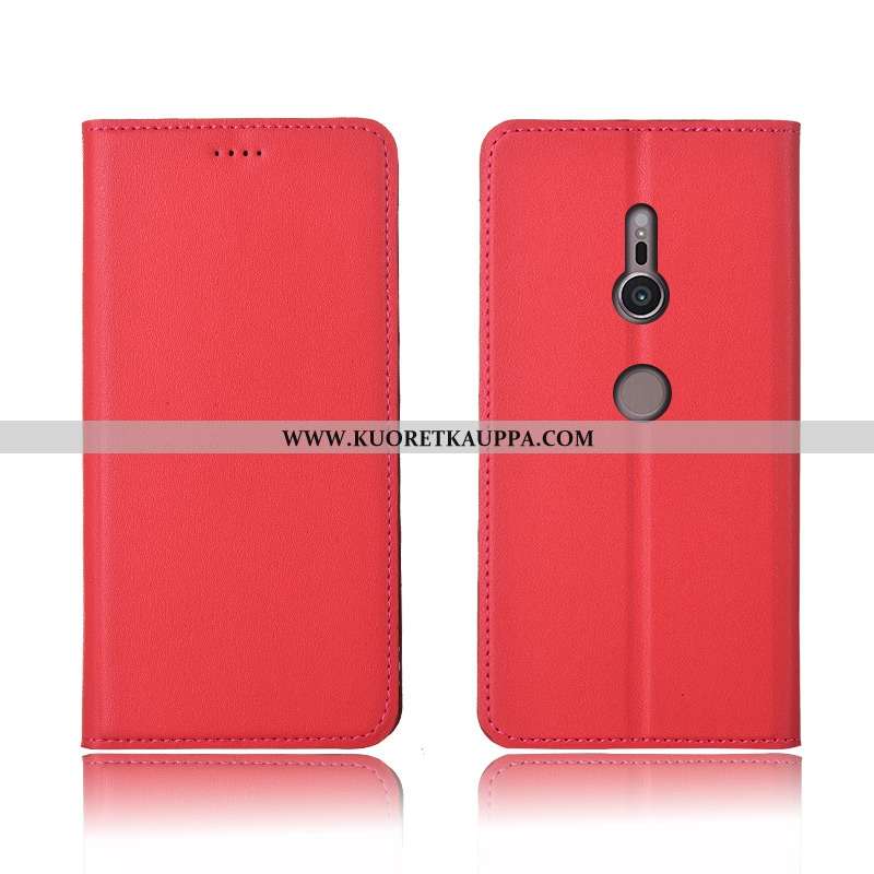 Kuori Sony Xperia Xz3, Kuoret Sony Xperia Xz3, Kotelo Sony Xperia Xz3 Aito Nahka Pehmeä Neste Murtum