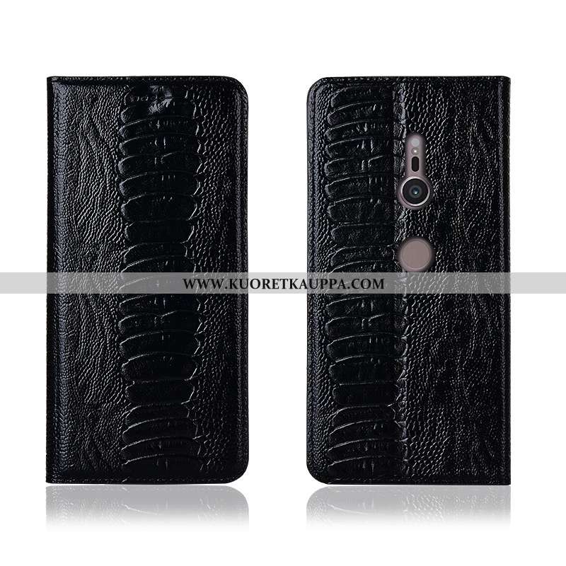 Kuori Sony Xperia Xz3, Kuoret Sony Xperia Xz3, Kotelo Sony Xperia Xz3 Aito Nahka Pehmeä Neste Suojau