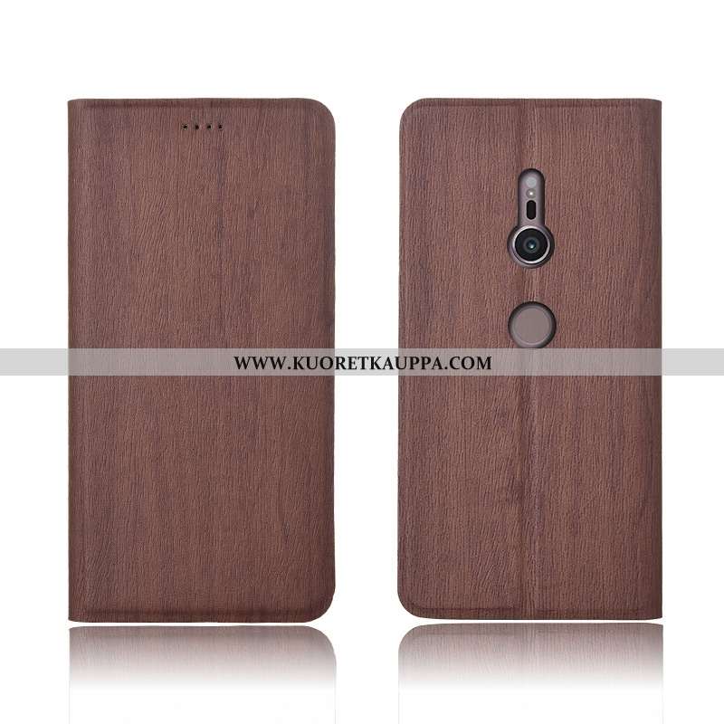 Kuori Sony Xperia Xz3, Kuoret Sony Xperia Xz3, Kotelo Sony Xperia Xz3 Kukkakuvio Pehmeä Neste Puu Mu