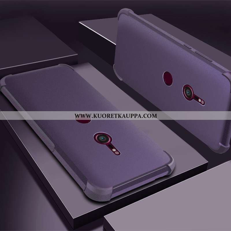 Kuori Sony Xperia Xz3, Kuoret Sony Xperia Xz3, Kotelo Sony Xperia Xz3 Läpinäkyvä Silikoni Violetti