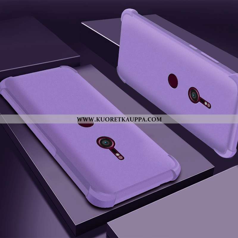 Kuori Sony Xperia Xz3, Kuoret Sony Xperia Xz3, Kotelo Sony Xperia Xz3 Läpinäkyvä Silikoni Violetti