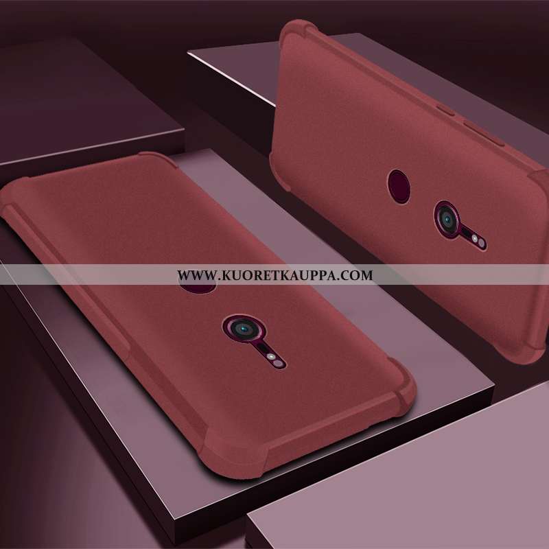 Kuori Sony Xperia Xz3, Kuoret Sony Xperia Xz3, Kotelo Sony Xperia Xz3 Läpinäkyvä Silikoni Violetti