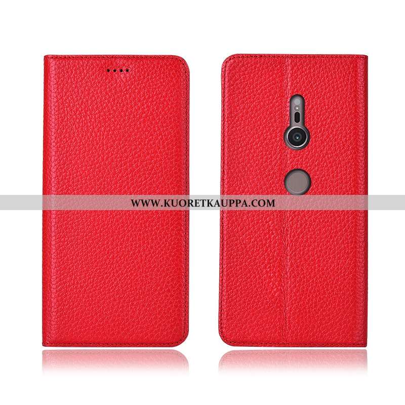 Kuori Sony Xperia Xz3, Kuoret Sony Xperia Xz3, Kotelo Sony Xperia Xz3 Nahkakuori Aito Nahka Puhelime