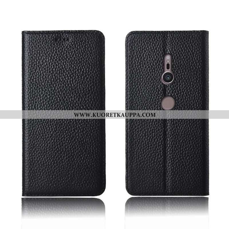 Kuori Sony Xperia Xz3, Kuoret Sony Xperia Xz3, Kotelo Sony Xperia Xz3 Nahkakuori Aito Nahka Puhelime