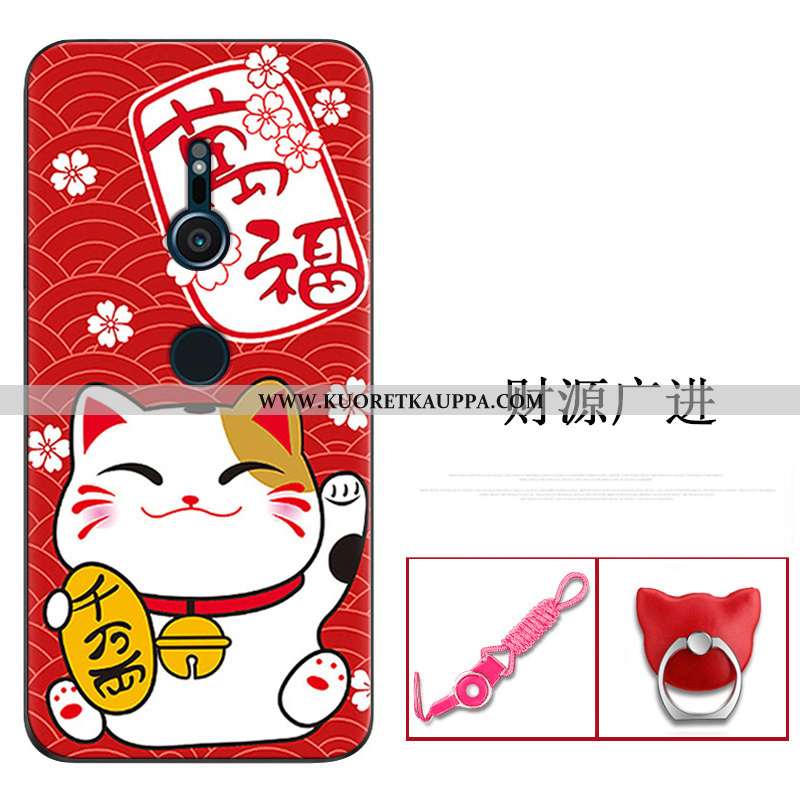 Kuori Sony Xperia Xz3, Kuoret Sony Xperia Xz3, Kotelo Sony Xperia Xz3 Pesty Suede Ultra Valo Murtuma