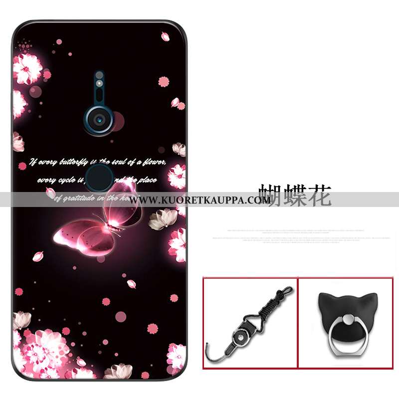 Kuori Sony Xperia Xz3, Kuoret Sony Xperia Xz3, Kotelo Sony Xperia Xz3 Pesty Suede Ultra Valo Murtuma