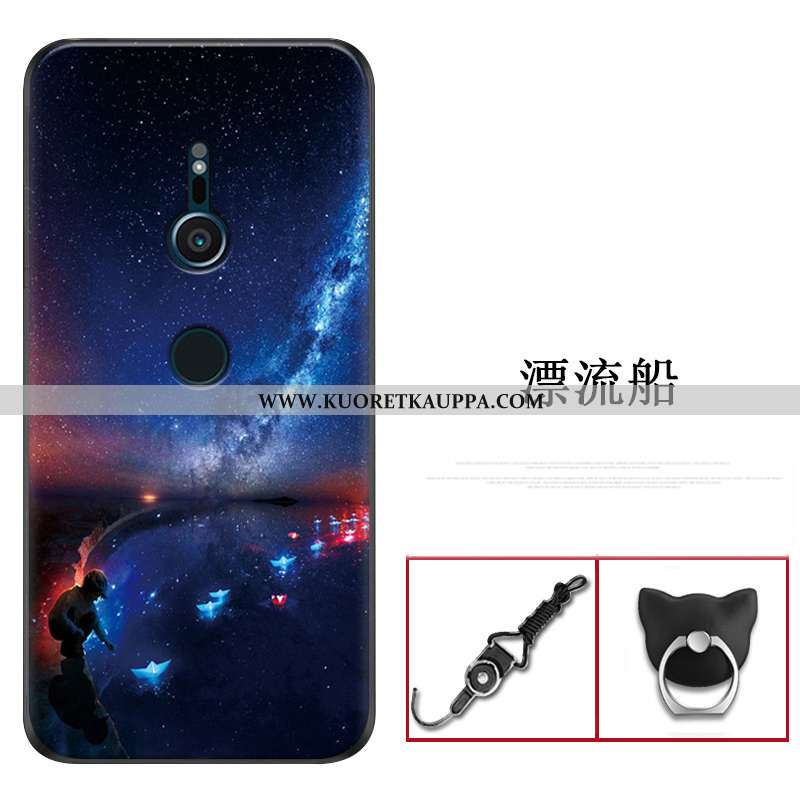 Kuori Sony Xperia Xz3, Kuoret Sony Xperia Xz3, Kotelo Sony Xperia Xz3 Pesty Suede Ultra Valo Murtuma