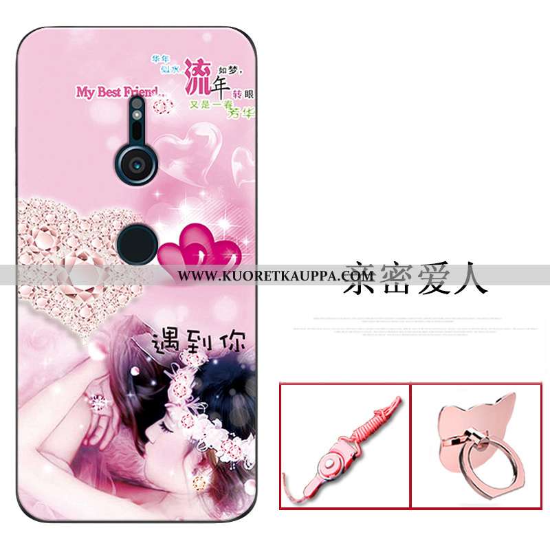 Kuori Sony Xperia Xz3, Kuoret Sony Xperia Xz3, Kotelo Sony Xperia Xz3 Pesty Suede Ultra Valo Murtuma