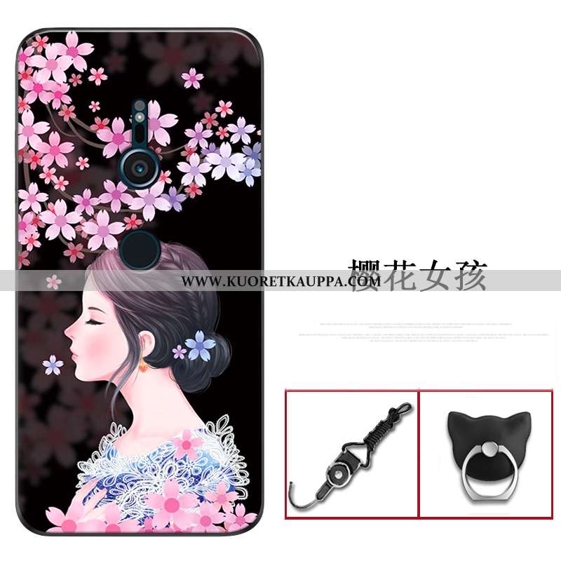 Kuori Sony Xperia Xz3, Kuoret Sony Xperia Xz3, Kotelo Sony Xperia Xz3 Pesty Suede Ultra Valo Murtuma