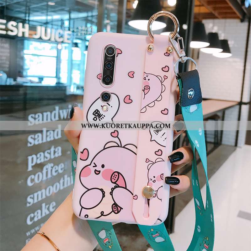 Kuori Xiaomi Mi 10, Kuoret Xiaomi Mi 10, Kotelo Xiaomi Mi 10 Kohokuviointi Sarjakuva Vihreä Pehmeä N