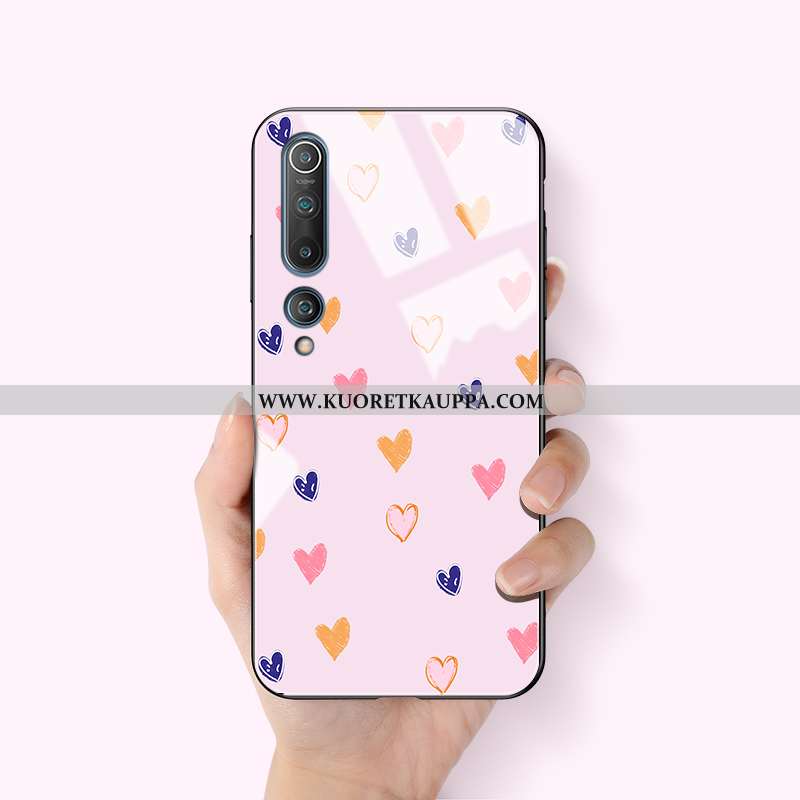 Kuori Xiaomi Mi 10, Kuoret Xiaomi Mi 10, Kotelo Xiaomi Mi 10 Lasi Tila Puhelimen Luova Vihreä