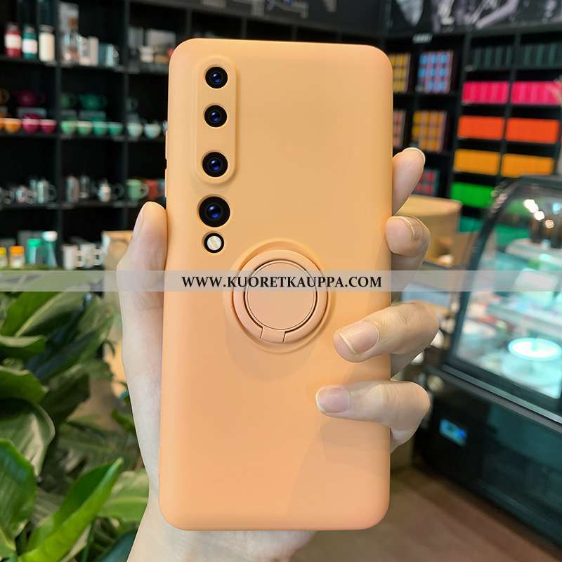 Kuori Xiaomi Mi 10, Kuoret Xiaomi Mi 10, Kotelo Xiaomi Mi 10 Luova Silikoni Keltainen Puhelimen Kelt
