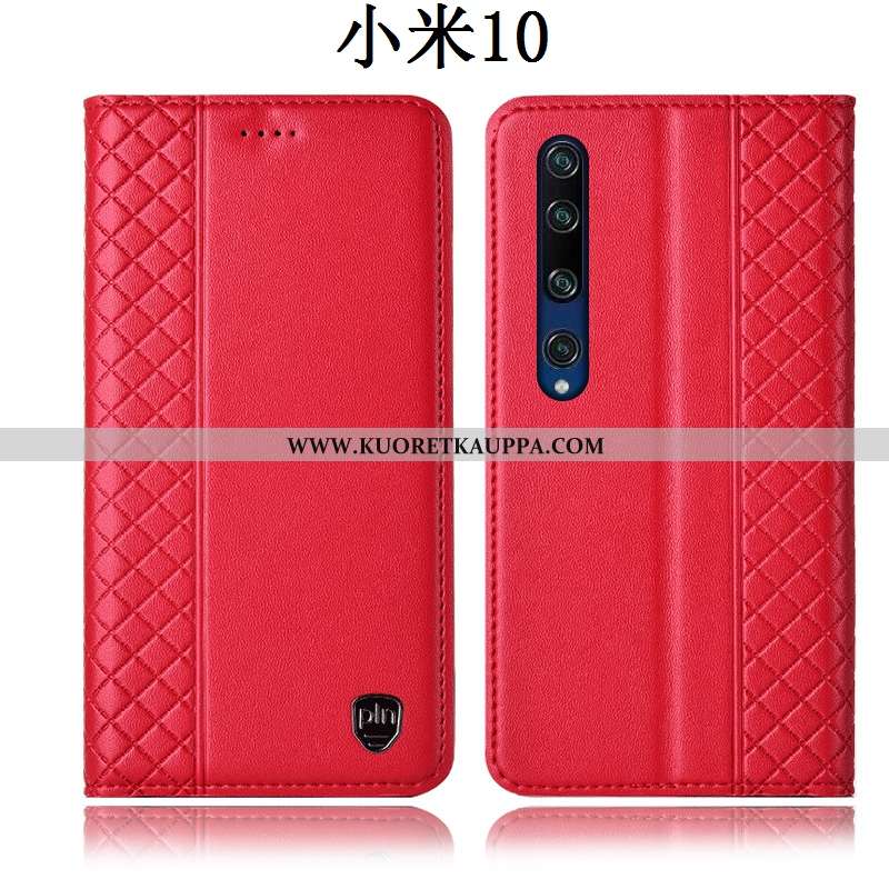 Kuori Xiaomi Mi 10, Kuoret Xiaomi Mi 10, Kotelo Xiaomi Mi 10 Nahkakuori Suojaus All Inclusive Pieni 