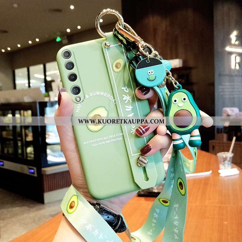 Kuori Xiaomi Mi 10, Kuoret Xiaomi Mi 10, Kotelo Xiaomi Mi 10 Silikoni Suojaus Puhelimen Lehmä Vihreä