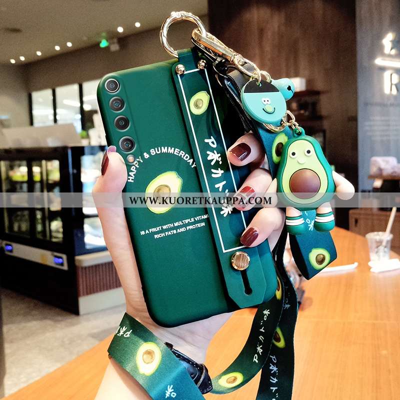 Kuori Xiaomi Mi 10, Kuoret Xiaomi Mi 10, Kotelo Xiaomi Mi 10 Silikoni Suojaus Puhelimen Lehmä Vihreä