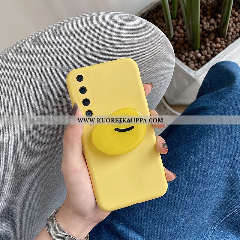 Kuori Xiaomi Mi 10, Kuoret Xiaomi Mi 10, Kotelo Xiaomi Mi 10 Suojaus Persoonallisuus Silikoni Keltai