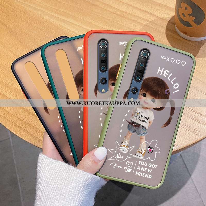 Kuori Xiaomi Mi 10, Kuoret Xiaomi Mi 10, Kotelo Xiaomi Mi 10 Suuntaus Ultra Vihreä Valo Persoonallis