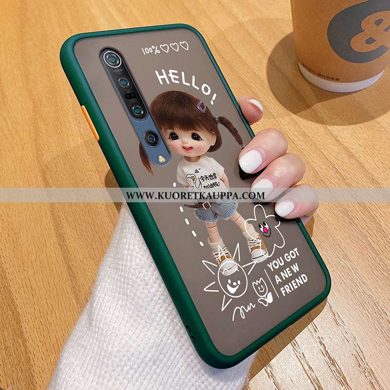 Kuori Xiaomi Mi 10, Kuoret Xiaomi Mi 10, Kotelo Xiaomi Mi 10 Suuntaus Ultra Vihreä Valo Persoonallis