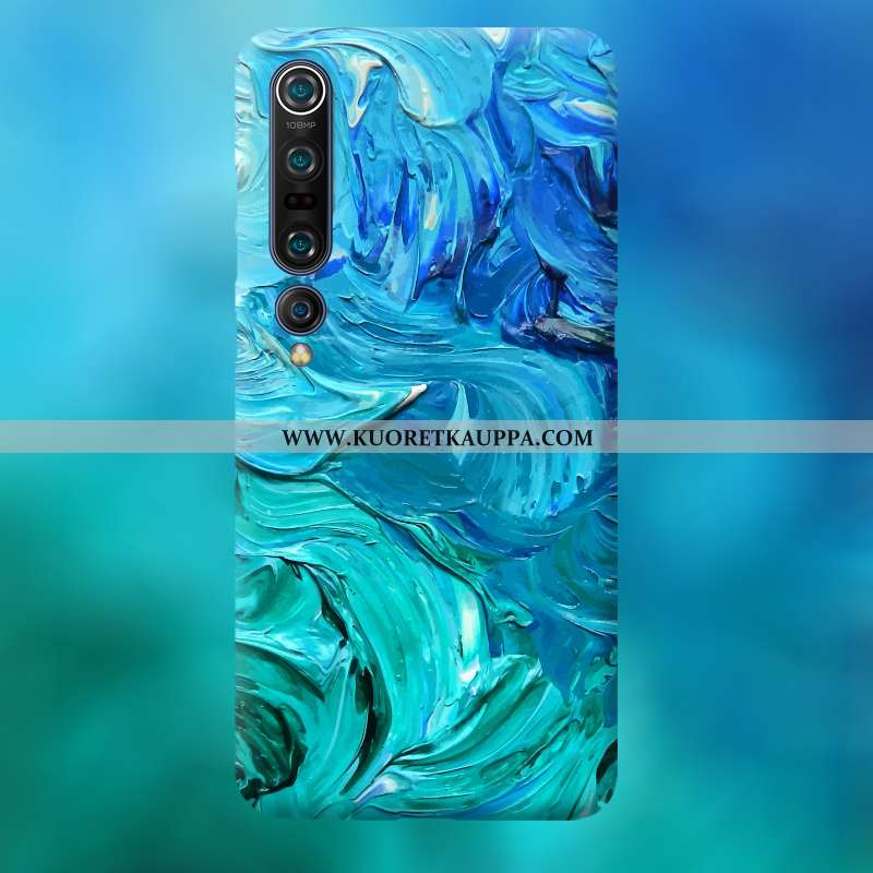 Kuori Xiaomi Mi 10, Kuoret Xiaomi Mi 10, Kotelo Xiaomi Mi 10 Ultra Valo Puhelimen Sininen Persoonall