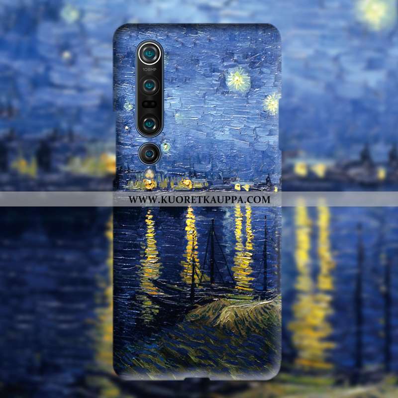 Kuori Xiaomi Mi 10, Kuoret Xiaomi Mi 10, Kotelo Xiaomi Mi 10 Ultra Valo Puhelimen Sininen Persoonall