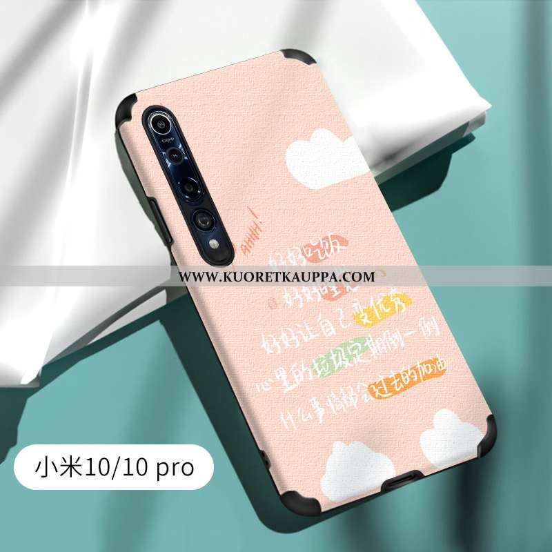 Kuori Xiaomi Mi 10, Kuoret Xiaomi Mi 10, Kotelo Xiaomi Mi 10 Valo Silikoni Luova All Inclusive Vihre