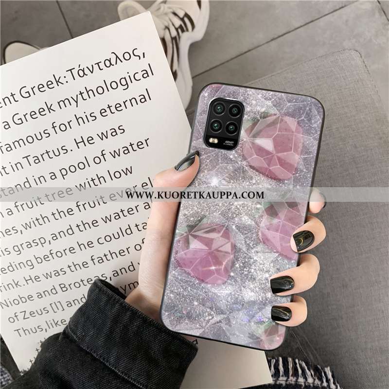 Kuori Xiaomi Mi 10 Lite, Kuoret Xiaomi Mi 10 Lite, Kotelo Xiaomi Mi 10 Lite Kukkakuvio Timantti Puhe