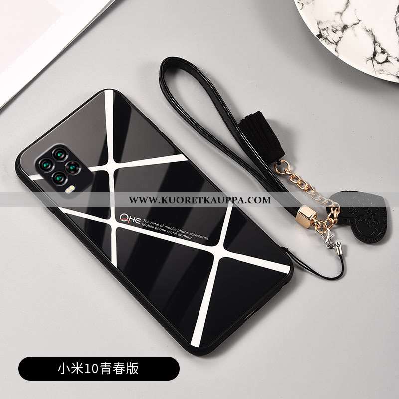 Kuori Xiaomi Mi 10 Lite, Kuoret Xiaomi Mi 10 Lite, Kotelo Xiaomi Mi 10 Lite Lasi Persoonallisuus Val