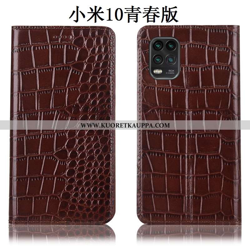 Kuori Xiaomi Mi 10 Lite, Kuoret Xiaomi Mi 10 Lite, Kotelo Xiaomi Mi 10 Lite Nahkakuori Suojaus All I