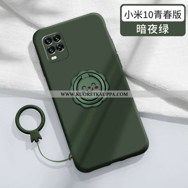 Kuori Xiaomi Mi 10 Lite, Kuoret Xiaomi Mi 10 Lite, Kotelo Xiaomi Mi 10 Lite Pehmeä Neste Valo Punain