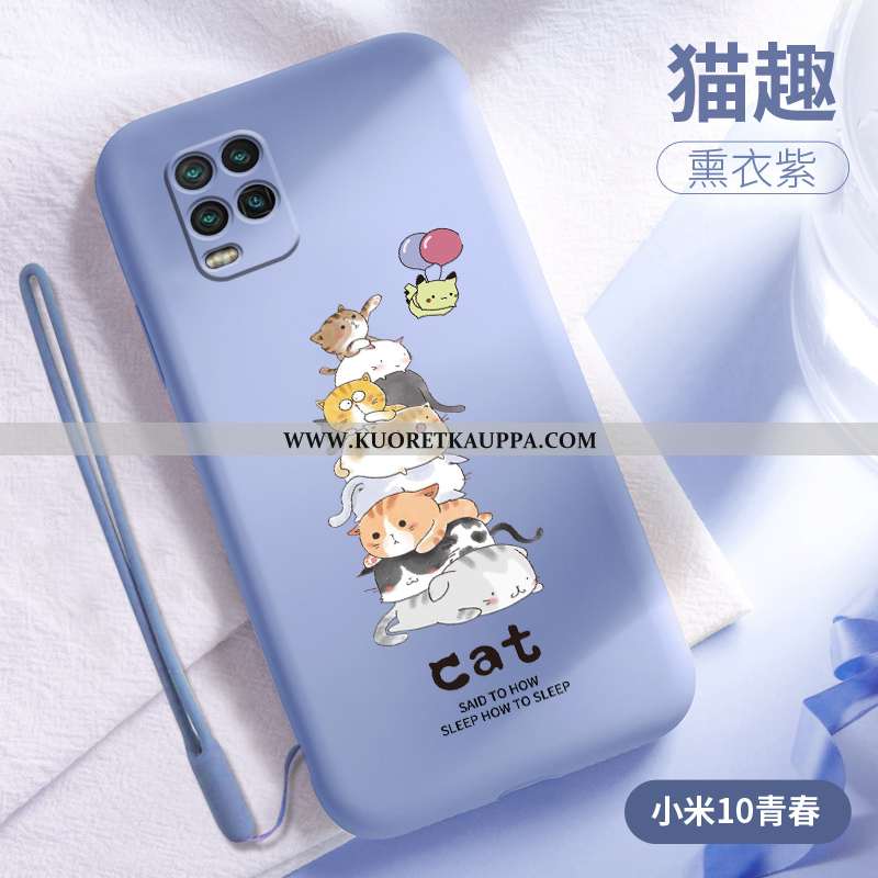 Kuori Xiaomi Mi 10 Lite, Kuoret Xiaomi Mi 10 Lite, Kotelo Xiaomi Mi 10 Lite Pesty Suede Persoonallis