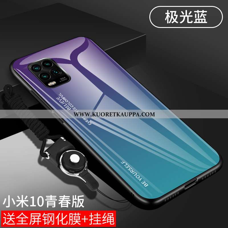 Kuori Xiaomi Mi 10 Lite, Kuoret Xiaomi Mi 10 Lite, Kotelo Xiaomi Mi 10 Lite Suojaus Lasi Luova Viole
