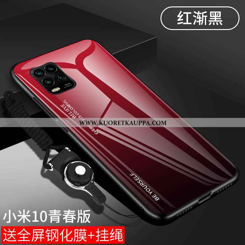 Kuori Xiaomi Mi 10 Lite, Kuoret Xiaomi Mi 10 Lite, Kotelo Xiaomi Mi 10 Lite Suojaus Lasi Luova Viole
