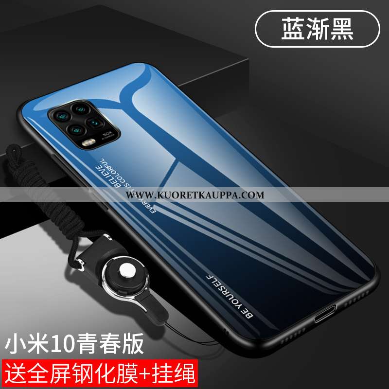 Kuori Xiaomi Mi 10 Lite, Kuoret Xiaomi Mi 10 Lite, Kotelo Xiaomi Mi 10 Lite Suojaus Lasi Luova Viole