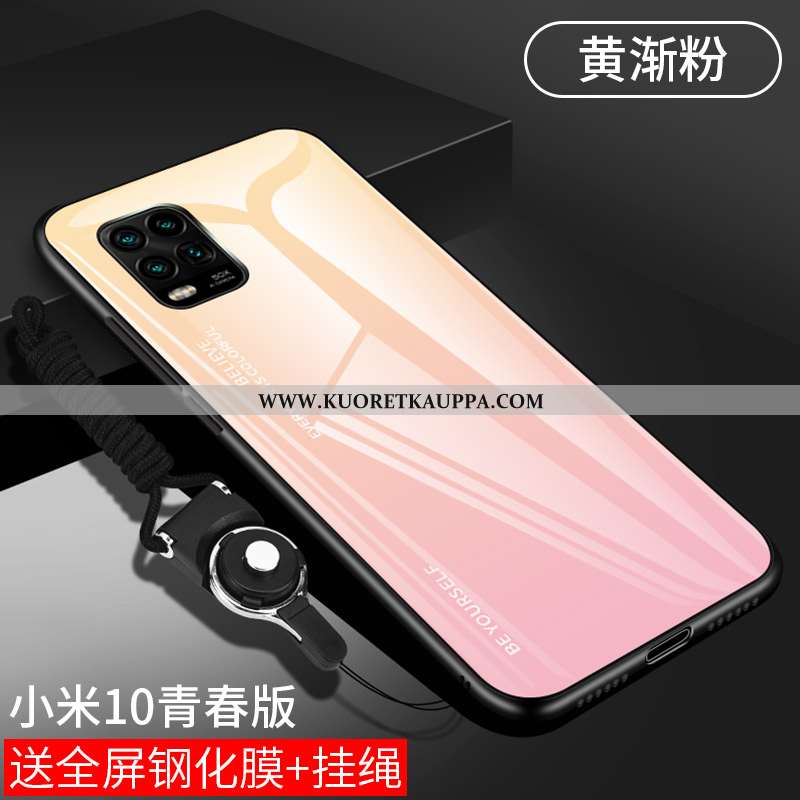 Kuori Xiaomi Mi 10 Lite, Kuoret Xiaomi Mi 10 Lite, Kotelo Xiaomi Mi 10 Lite Suojaus Lasi Luova Viole