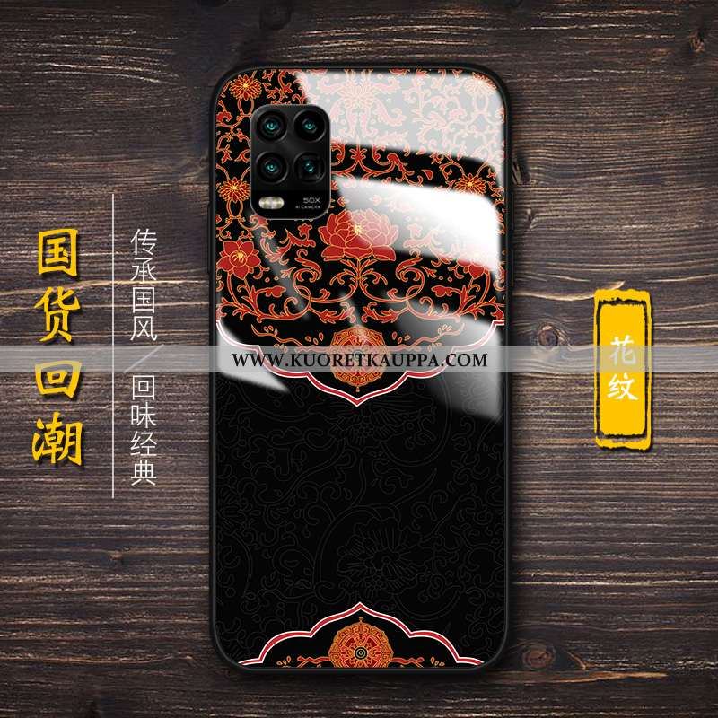 Kuori Xiaomi Mi 10 Lite, Kuoret Xiaomi Mi 10 Lite, Kotelo Xiaomi Mi 10 Lite Suojaus Lasi Vihreä Luov