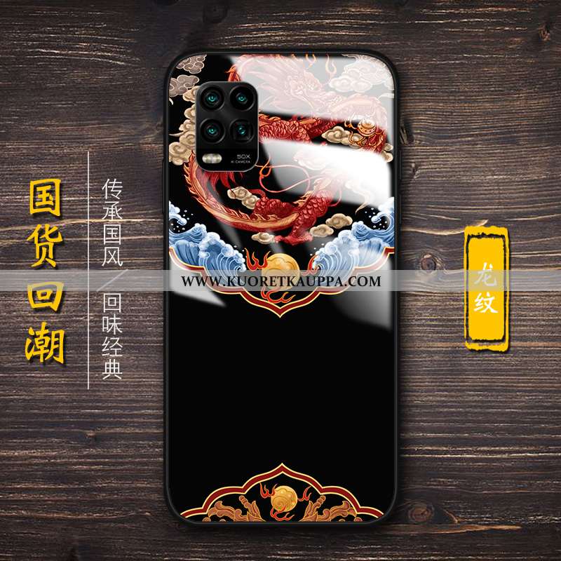 Kuori Xiaomi Mi 10 Lite, Kuoret Xiaomi Mi 10 Lite, Kotelo Xiaomi Mi 10 Lite Suojaus Lasi Vihreä Luov